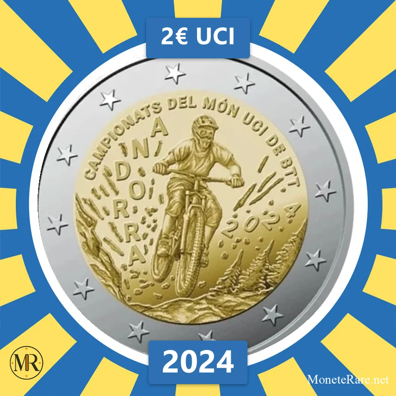 Andorra 2€ UCI 2024 (Münzfoto)