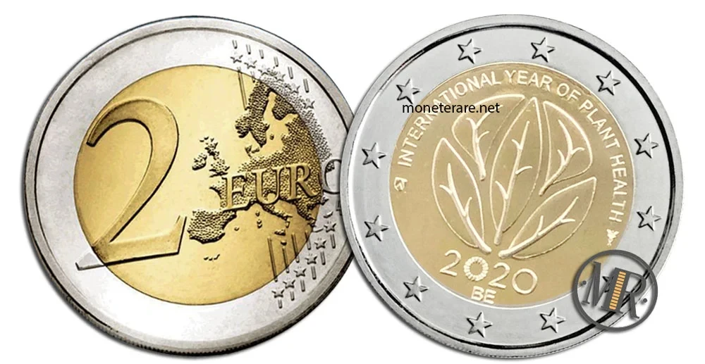 2-Euro-Gedenkmünze 2020 Belgien - Gesundheit der Pflanzen