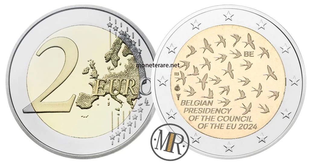 Belgien 2-Euro-Gedenkmünze 2024 – Belgische Ratspräsidentschaft der EU