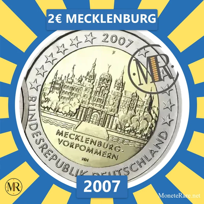 Estland 2€ Mecklenburg 2007 (Münzfoto)