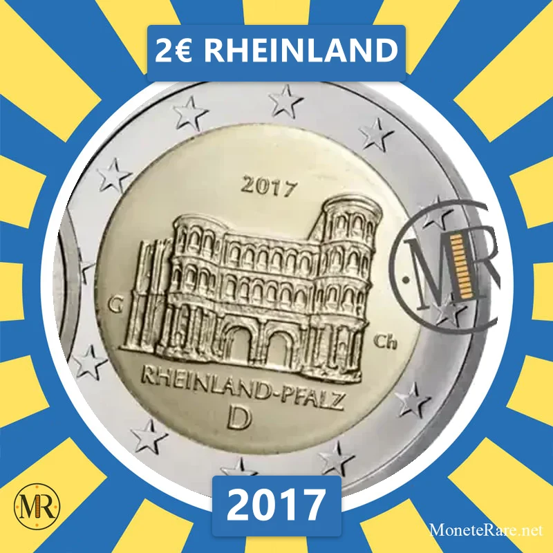 Estland 2€ Rheinland 2017 (Münzfoto)