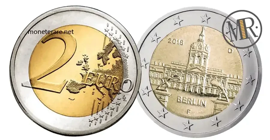 2-Euro-Gedenkmünze Deutschland 2018 Schloss Charlottenburg Berlin