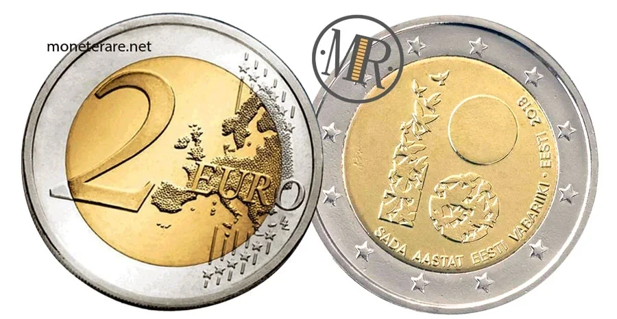 Estland 2-Euro-Gedenkmünze 2018 – Republik Estland