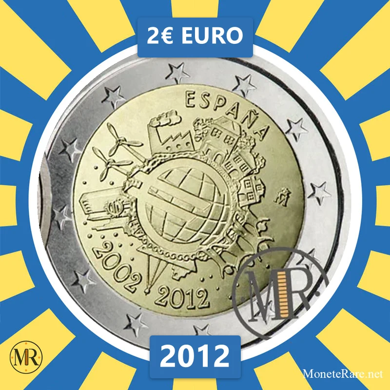 Estland 2€ EURO 2012 (Münzfoto)