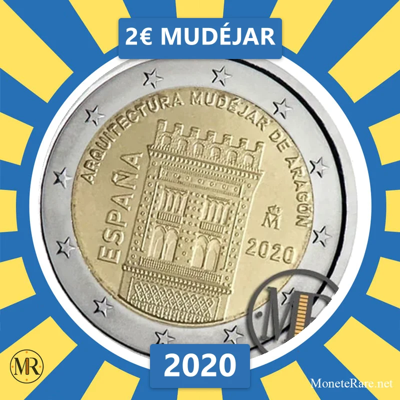 Estland 2€ Mudéjar 2020 (Münzfoto)