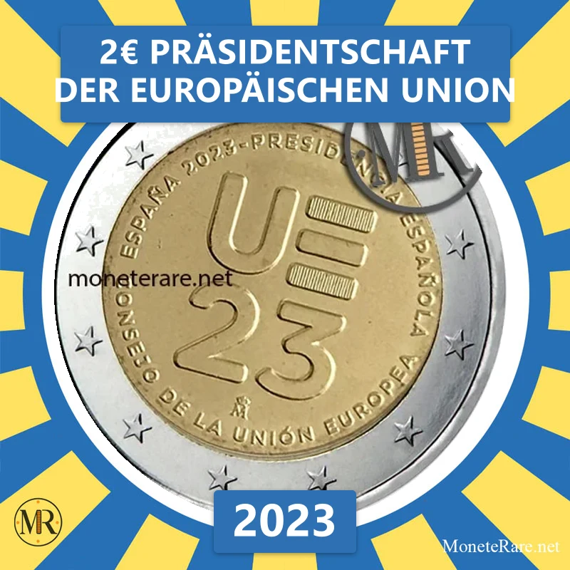 Estland 2€ Präsidentschaft der Europäischen Union 2023 (Münzfoto)