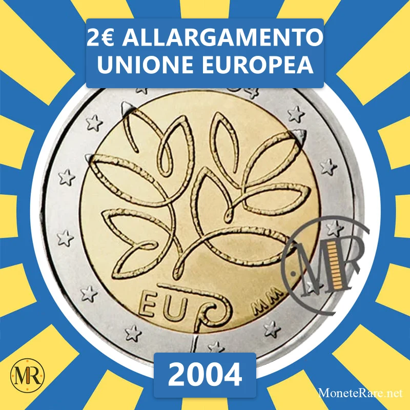 Finnland 2€ Erweiterung der Europäischen Union 2004 (Münzfoto)