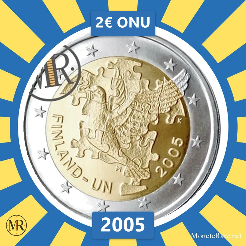 Finnland 2€ ONU 2005 (Münzfoto)