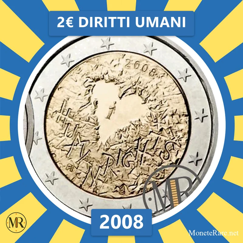 Finnland 2€ Diritti Umani 2008 (Münzfoto)