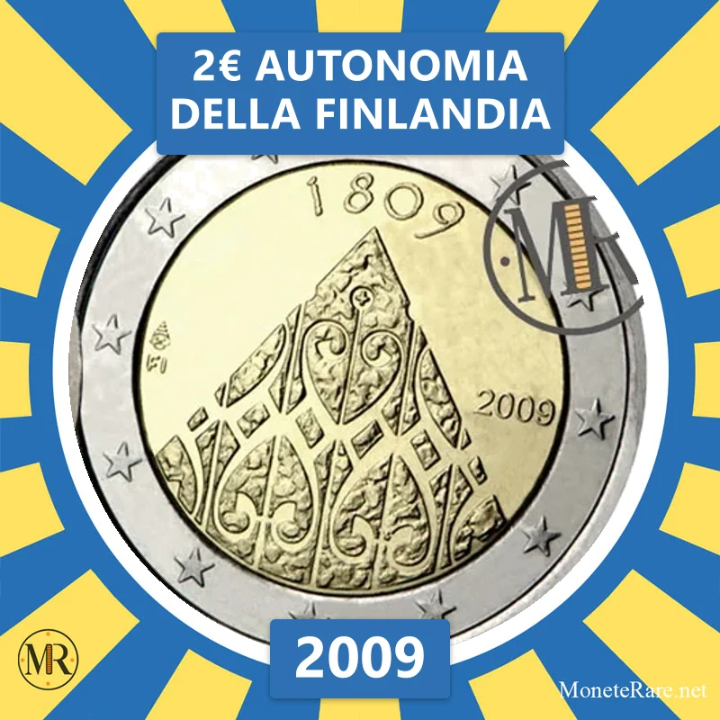 Finnland 2€ Autonomie Finnlands 2009 (Münzfoto)