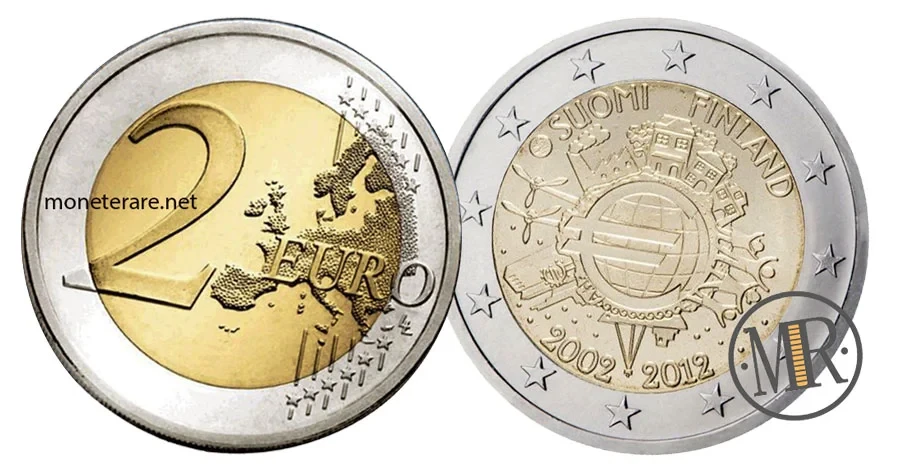 2-Euro-Gedenkmünze Finnland 2012 - EURO