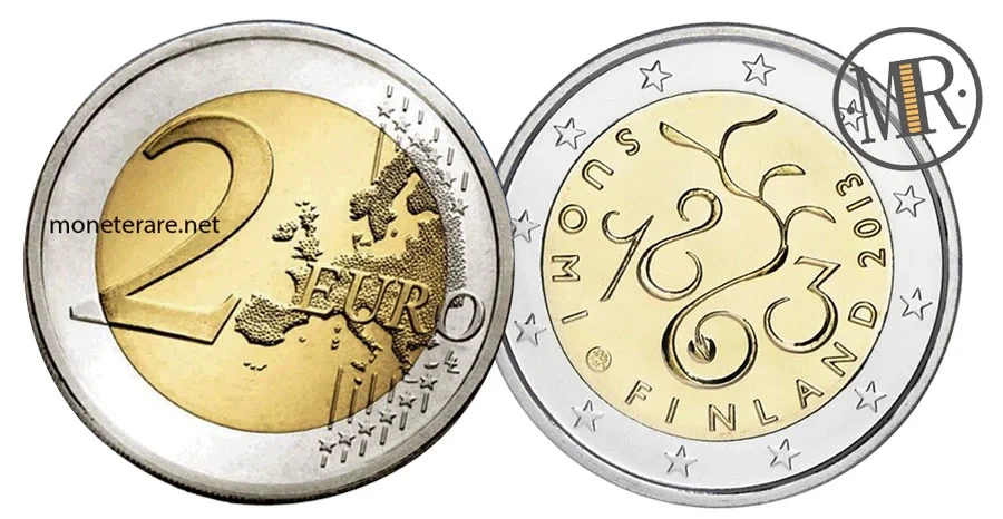2-Euro-Gedenkmünze Finnland 2013 - Parlament