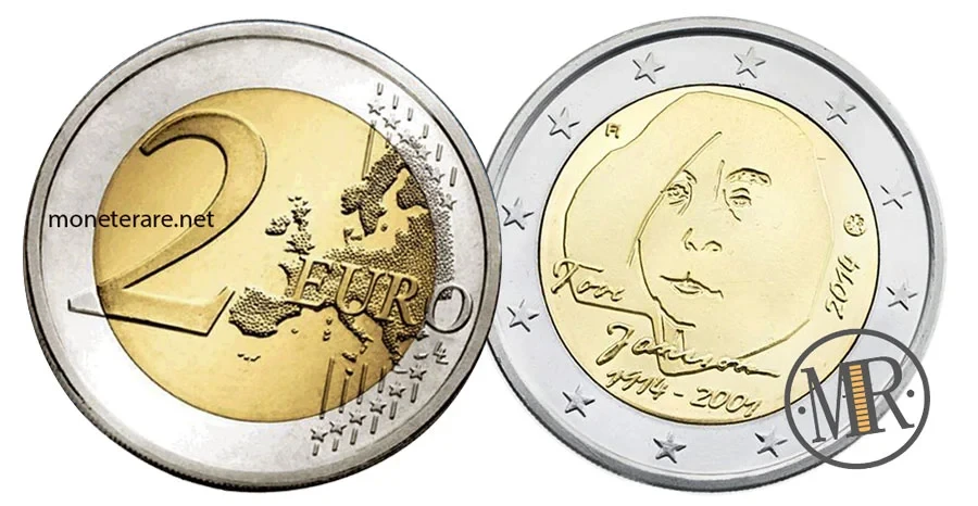 2-Euro-Gedenkmünze Finnland 2014 - Tove Marika Jansson