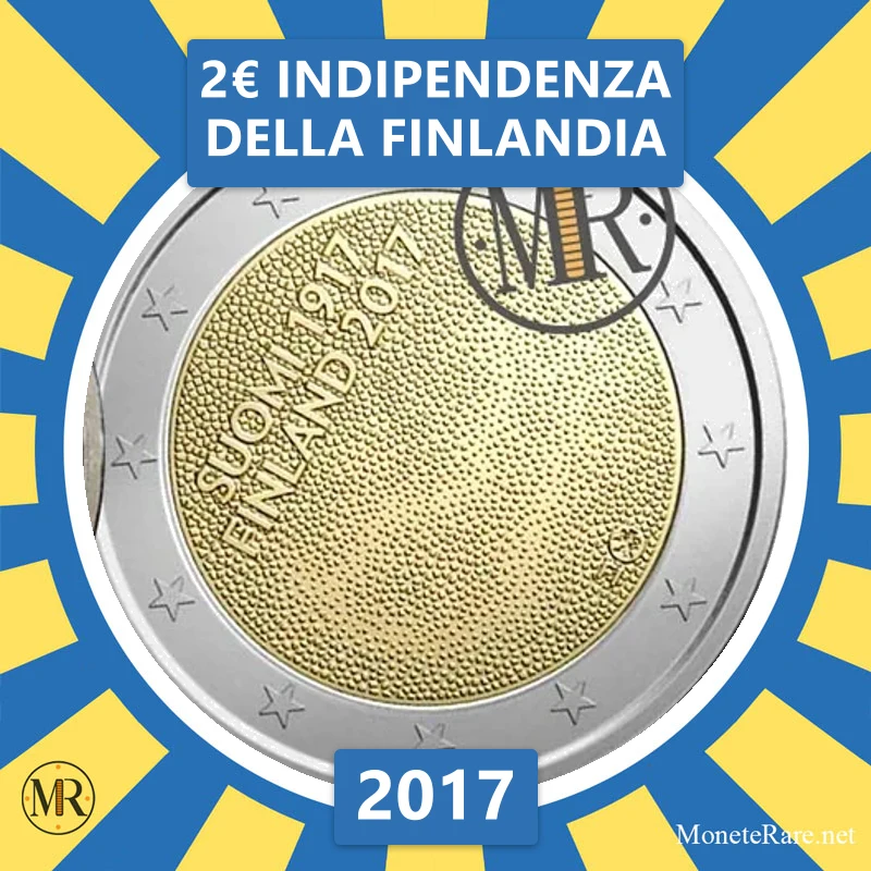 Finnland 2€ Unabhängigkeit Finnlands 2017 (Münzfoto)