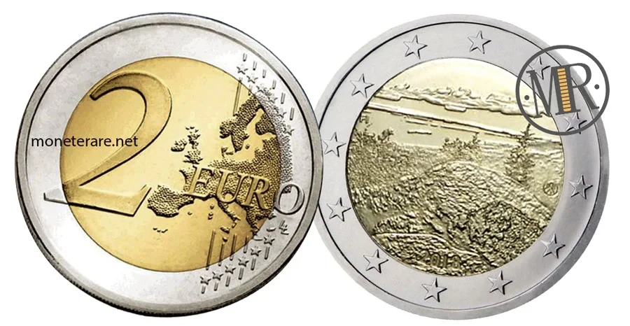 2 Euro Gedenkmünzen Finnland 2018 - Kultur der Sauna