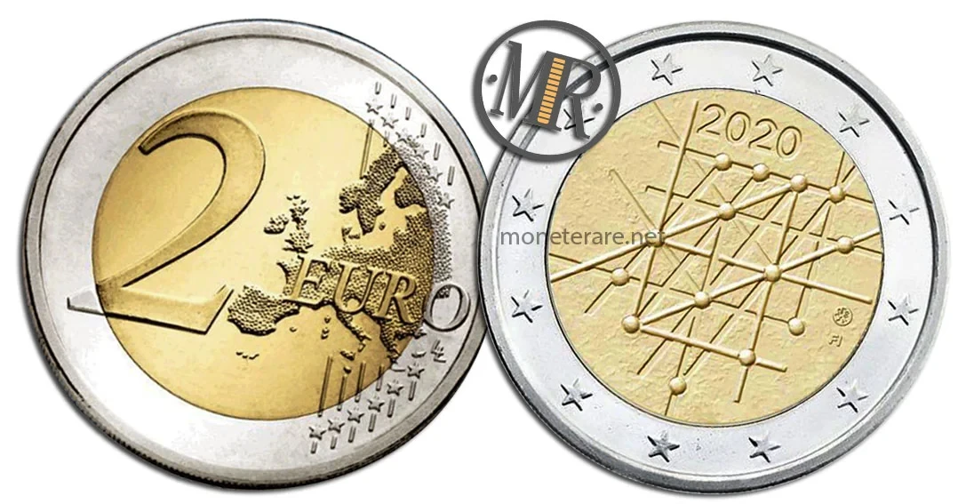 2 Euro Gedenkmünze Finnland 2020 Universität Turku