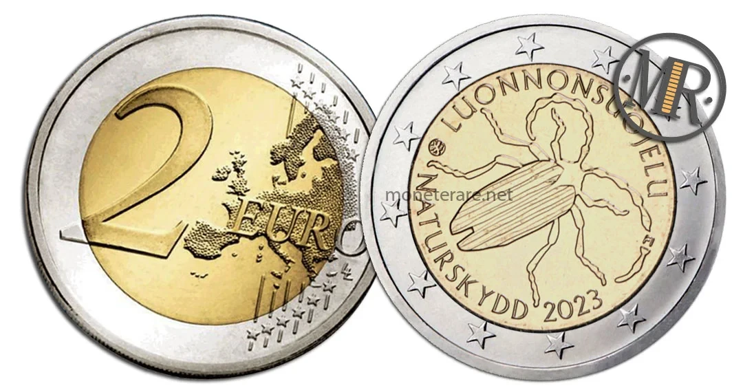 2 Euro Gedenkmünzen Finnland 2023 Naturschutz
