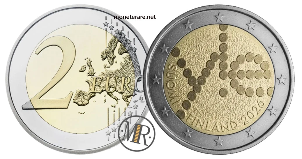Finnland 2-Euro-Gedenkmünze 2026 – Centenario Yleisradio