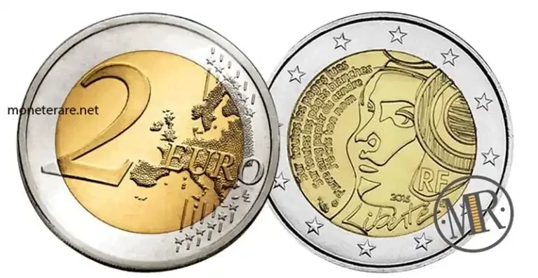 2 Euro Gedenkmünzen Frankreich 2015 - Feier der Föderation