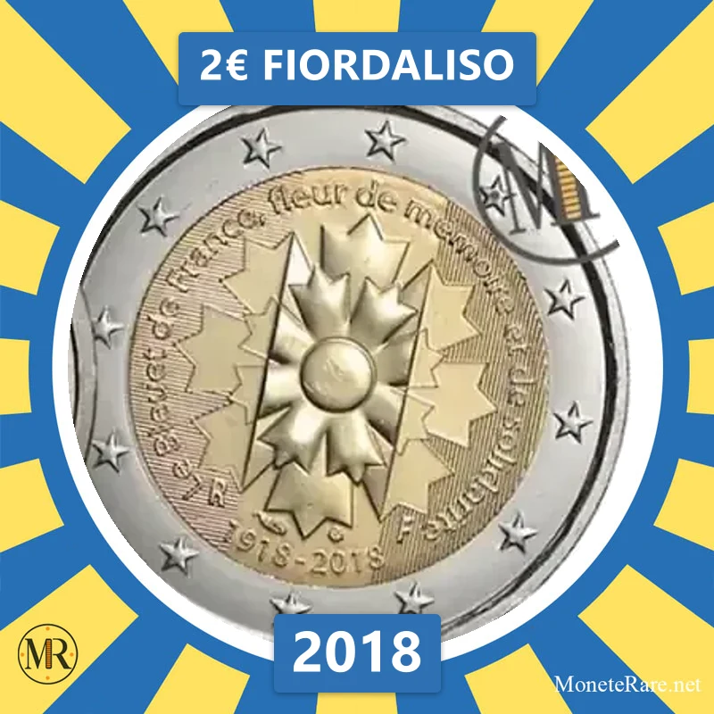 Frankreich 2€ Fiordaliso 2018 (Münzfoto)