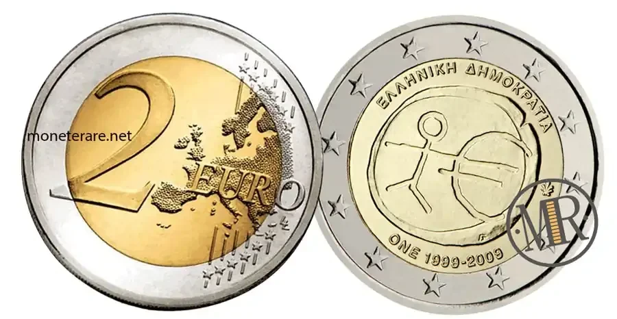 2 euro griechenland 2009 Währungsunion