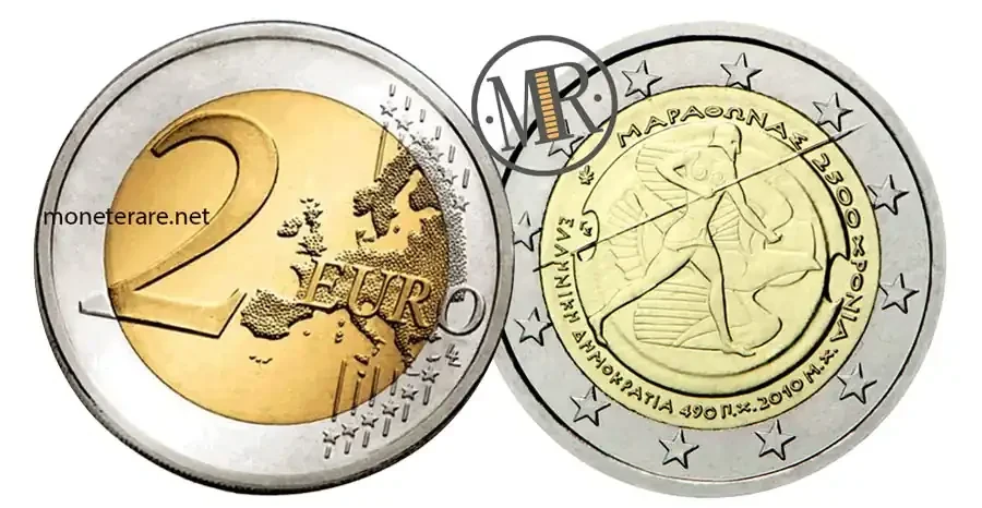 2 euro griechenland marathon 2010