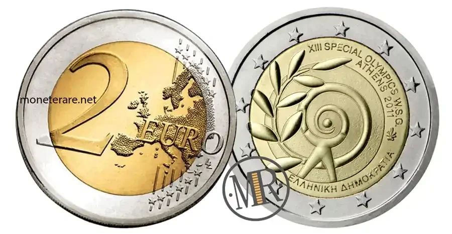 2 euro griechenland 2011 special olympics