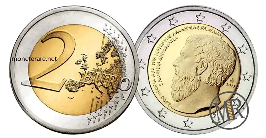 2 euro griechenland 2013 platon