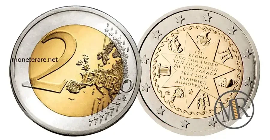 2 Euro Griechenland 2014 Ionische Inseln