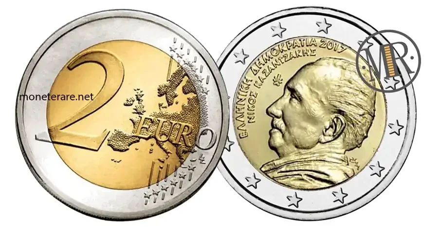 2 euro griechenland 2017 nikos