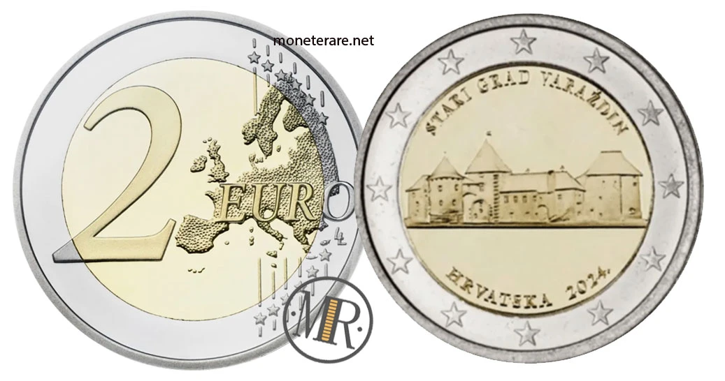 Kroatien 2-Euro-Gedenkmünze 2024 – Historisches Zentrum von Varaždin