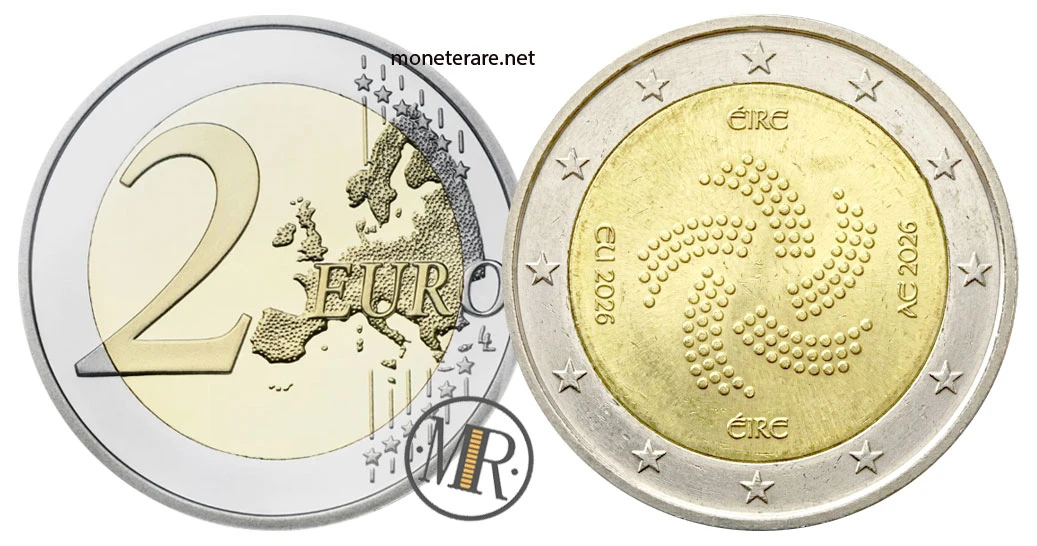 Irland 2-Euro-Gedenkmünze 2026 – EU-Ratsvorsitz