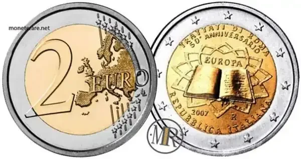 2-Euro-Gedenkmünze Italien 2007 50. Jahrestag der Römischen Verträge