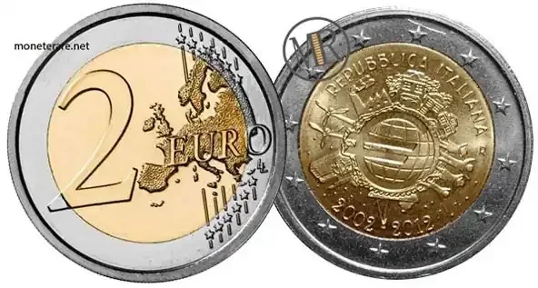 2-Euro-Gedenkmünze 2012 Jahrestag des