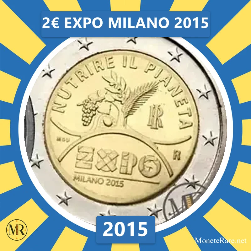 Italien 2€ Expo Milano 2015 2015 (Münzfoto)