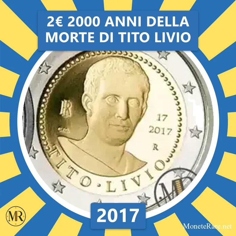 Italien 2€ 2000 Jahre seit dem Tod von T. Livius 2017 Italien 2€ 2000 Jahre seit dem Tod von T. Livius 2017 (Münzfoto)