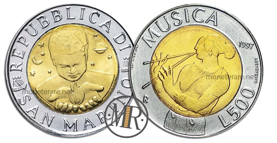 500 Lire San Marino 1997