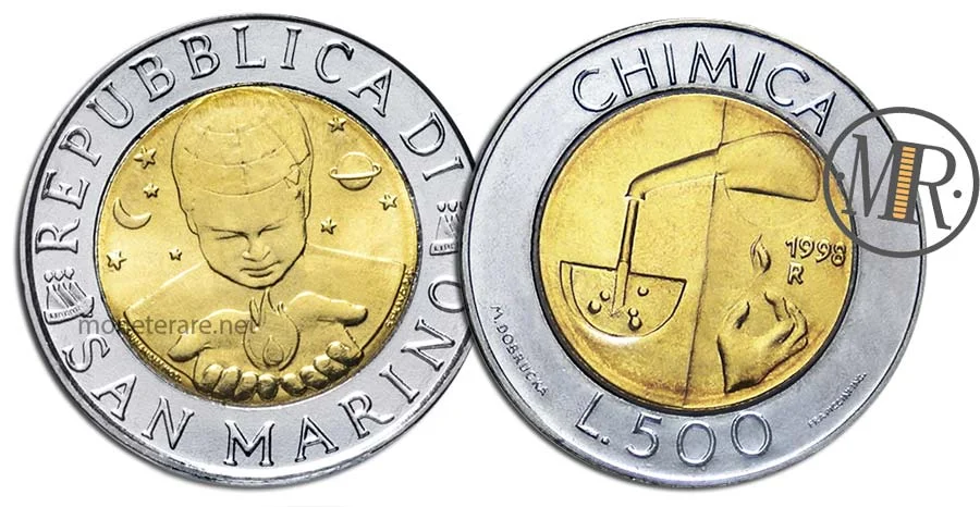 500 Lire San Marino 1998