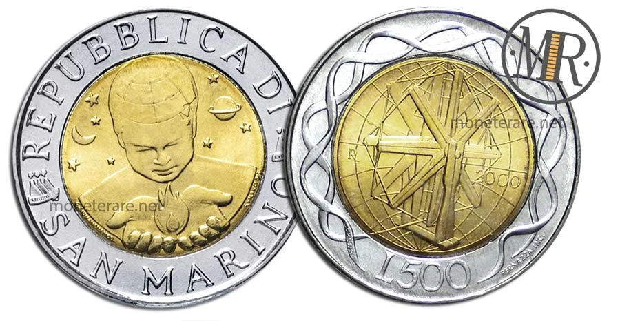 500 Lire 2000 San Marino