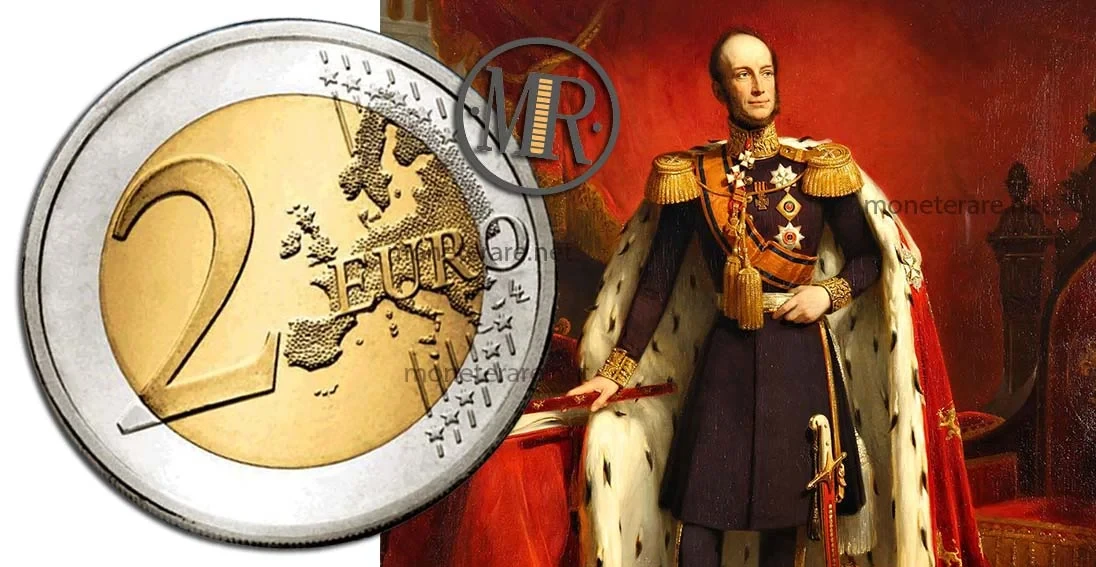2 Euro Luxemburg 2024 Großherzog Wilhelm II