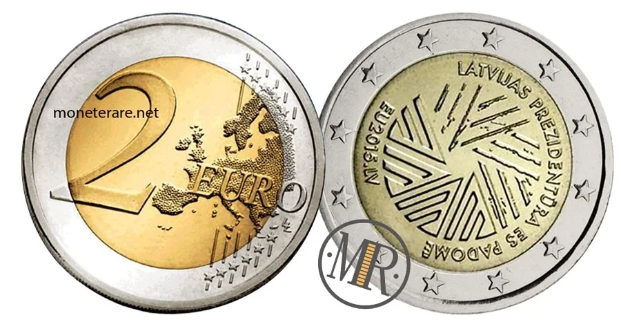 2 Euro Gedenkmünzen Lettland 2014 - Präsidentschaft des Rates der EU
