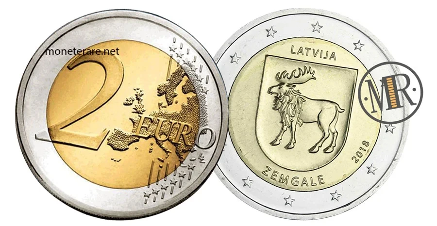 2 Euro Commemorative Lettonia 2018 - Semgallia