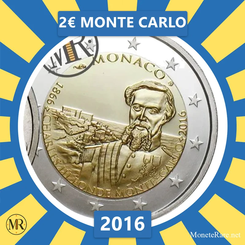 Estland 2€ Monte Carlo 2016 (Münzfoto)