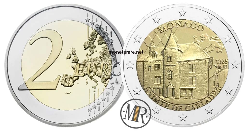 Estland 2-Euro-Gedenkmünze 2025 – Contea di Carladès
