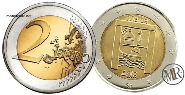 2-Euro-Gedenkmünze Malta 2018 Kulturerbe