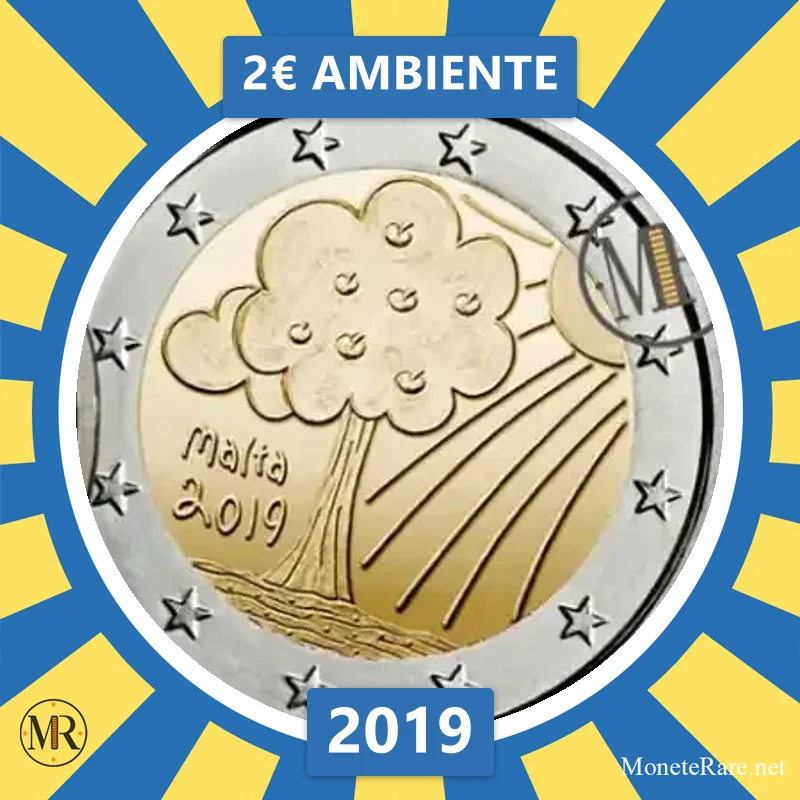 Malta 2€ Ambiente 2019 (Münzfoto)
