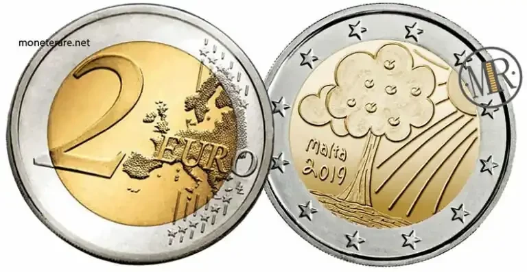 2 Euro Gedenkmünze Malta 2019 Natur und Umwelt