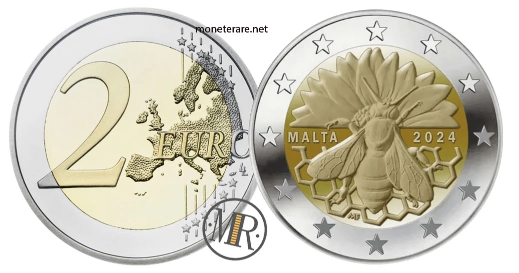 Malta 2-Euro-Gedenkmünze 2024 – Ape maltese