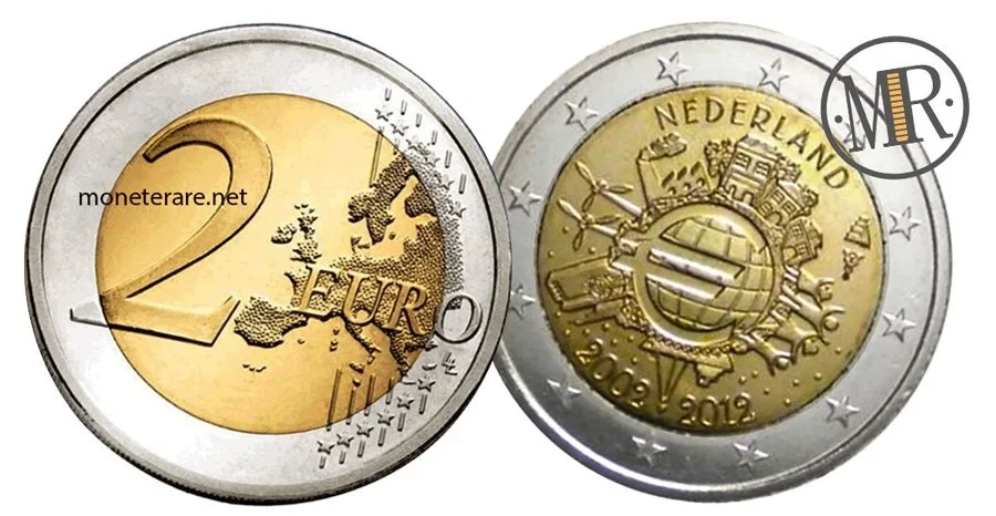 2-Euro-Gedenkmünze Niederlande 2012 Euro