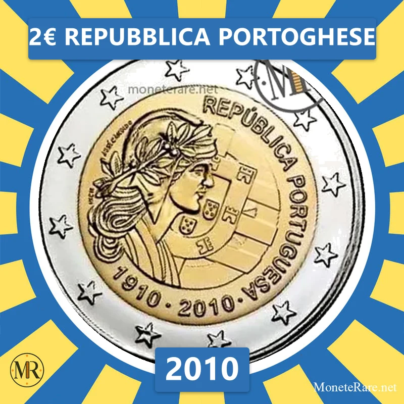 Estland 2€ Portugiesische Republik 2010 (Münzfoto)